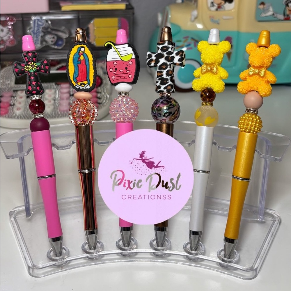 Cartoon character focal writing pens